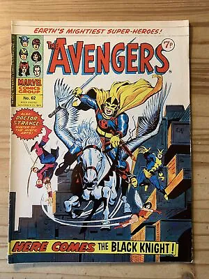 Buy Avengers # 62 British Marvel Weekly, Black Knight Fn+ • 16£