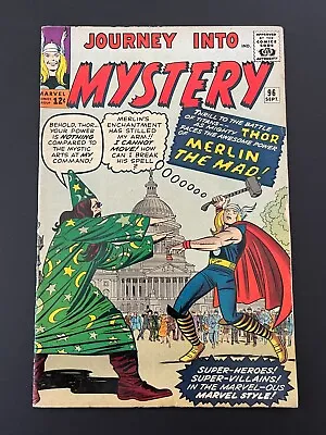 Buy Journey Into Mystery #96 - 1st Appearance Of Mad Merlin (Marvel, 1963) Fine • 136.77£