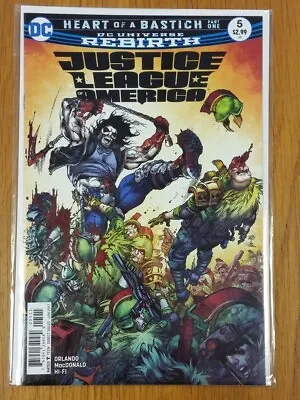 Buy Justice League Of America #5 Dc Universe Rebirth June 2017 Nm+ (9.6 Or Better) • 4.99£