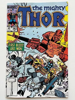 Buy Thor #362 (1985) Death Of The Executioner Walt Simonson Art VF Range • 5.59£