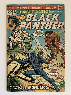 Buy Jungle Action #6 5.0 Vg/fn 1973 1st Appearance Of Killmonger Marvel Comics • 70.07£