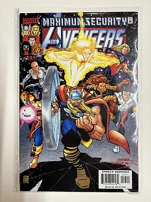 Buy Avengers #35 Vol3 Marvel Comics Maximum Security December 2000 - Nm • 3.45£