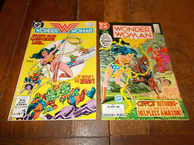 Buy Wonder Woman (1942) #312 #313 - DC 1984 Huntress Gremlins Circe • 11.99£