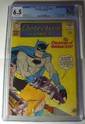 Buy Detective Comics #292 (CGC 6.5)FN+, 1961, Batman/Robin,Batmobile & Batwoman App. • 213.42£