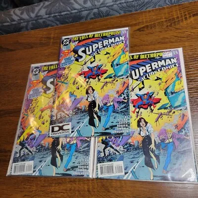 Buy Action Comics #700 Anniversary Comic- 3 Copies Direct And DC Universe. Midgrade. • 11.83£