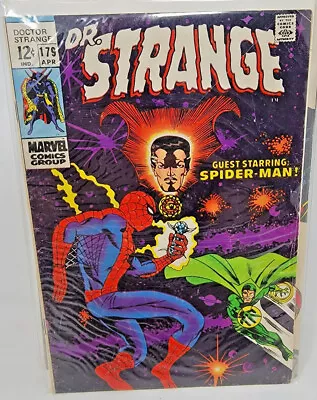Buy Doctor Strange #179 Spider-man Appearance *1969* 6.5 • 34.17£
