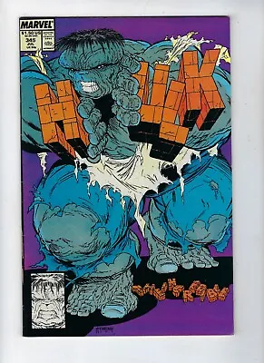 Buy Incredible Hulk # 345 The Leader Appearance Peter David/Todd McFarlane 1988) VF- • 12.95£