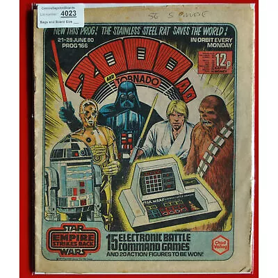 Buy 2000AD Prog 166 Star Wars Empire Strikes Back Bolland 21 6 80 UK 1980 (set 4023 • 18£