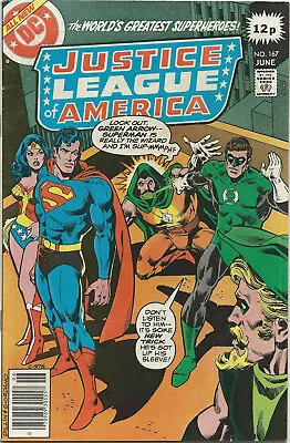 Buy Justice League Of America #167 (dc 1979) Vf- First Print Jla • 8.99£