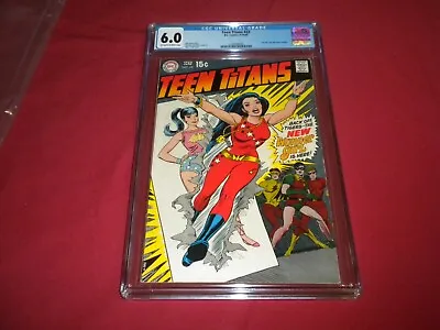 Buy Teen Titans #23 Dc 1969 CGC Comic 6.0 Silver Age WONDER GIRL NEW COSTUME! • 99.96£