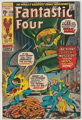 Buy Fantastic Four #108  (Marvel 1971) FN- • 19.95£