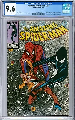 Buy Amazing Spider-Man #258 1984 Marvel CGC 9.6 Spider-Man's New Black Symbiote Suit • 107.11£
