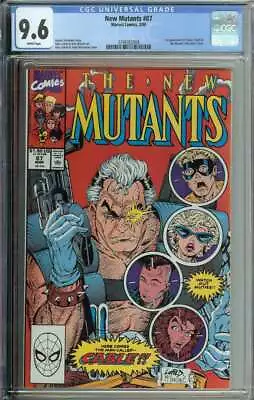 Buy New Mutants #87 CGC 9.6 1st App Cable • 195.18£