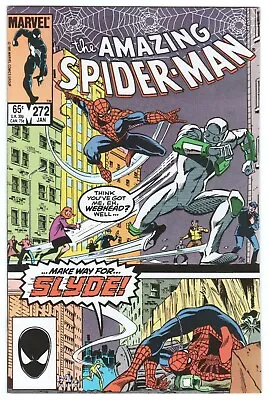 Buy Amazing Spider-Man #272 ~ MARVEL 1986 ~ 1st Appearance Slyde NM • 7.99£
