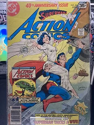 Buy Action Comics #484 40th Anniversary  DC Comics 1978 Fair- Condition • 1.19£