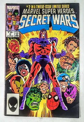 Buy Marvel Super Heroes Secret Wars (1984) 2 Jim Shooter, Mike Zeck • 44.79£