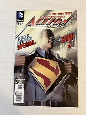 Buy DC Comics Action Comics #9 2012 New 52 1st Appearance Calvin Ellis Superman NM • 31.93£