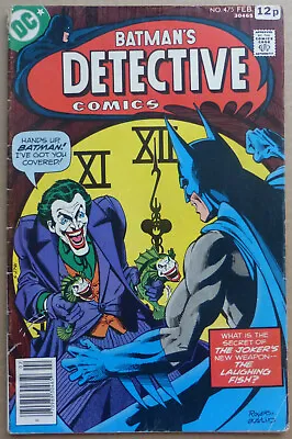 Buy Detective Comics #475, Classic  Joker  Cover & Story. • 48.50£