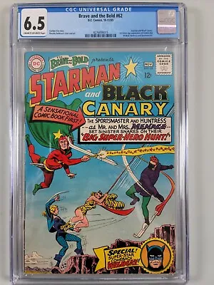 Buy BRAVE AND THE BOLD #62 CGC 6.5 1st Silver Age Golden Wildcat! • 134.02£