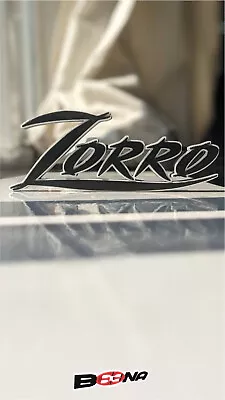 Buy Zorro Plastic Logo Display Sign - Comic Book Version • 20£