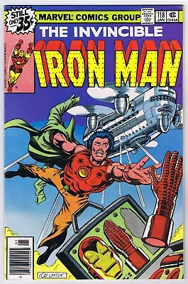 Buy Iron Man #118 VF 1st Appearance Jim Rhodes 1978 Marvel Comics • 91.66£