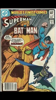 Buy ORIGINAL WORLDS FINEST SUPERMAN AND BATMAN #291Marvel DC, Good Condition  • 5£