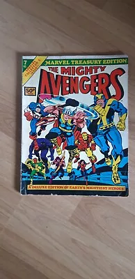 Buy Marvel Treasury Edition #7 The Mighty Avengers! 1975 Comic Book - Collectable • 8£