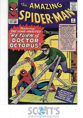 Buy Amazing Spider-man  #11  Vf  1st Bennett Brant  (restored) • 900£