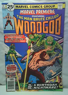 Buy Marvel Premiere Woodgod Comics 31 • 2.77£