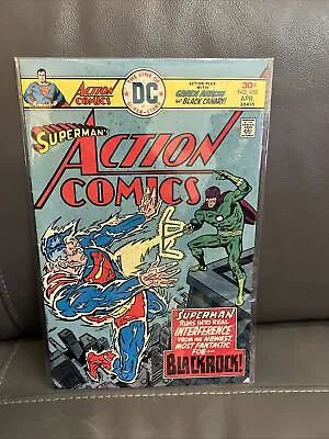 Buy Action Comics #458 Comic Book 1976 Mark Jewelers Variant DC Superman • 11.92£