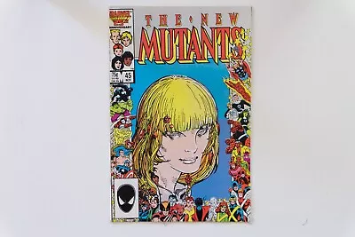 Buy The New Mutants #45 - VF/NM - NM - Copper Age Comic - Excellent Condition • 19£