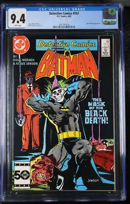 Buy Detective Comics #553 Cgc 9.4 White Pages // Dc Comics 1985 • 55.94£