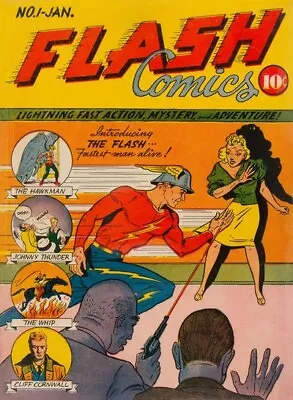Buy Flash Comics #1-104 On Pc Dvd Rom Complete Full Run Vintage Golden Age Us Books • 4.45£