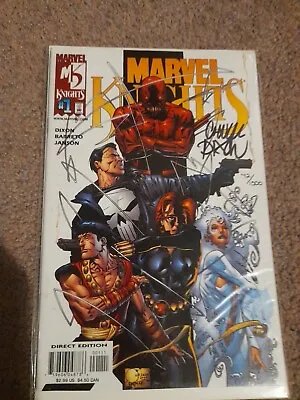 Buy Marvel Knights #1 (Marvel Comics Vol 1 2000) Joe Quesada Cover Signed (42/1500) • 10£