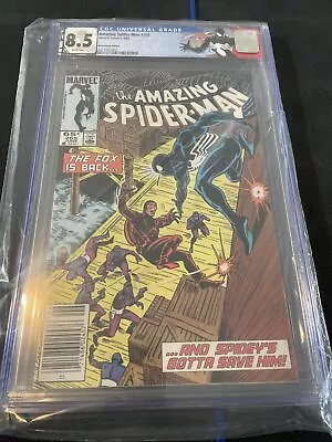 Buy Amazing Spider-Man #265 1985 1st Silver Sable CGC 8.5 Custom Lable • 52.71£