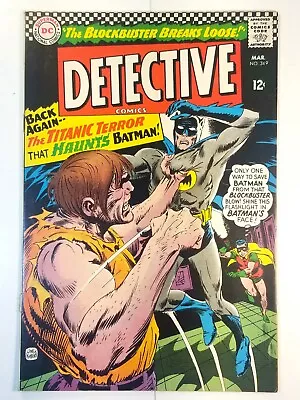 Buy Detective Comics #349 W/batman & Robin Dc Comics March 1966 Joe Kubert-c Vg+ 4.5 • 11.19£
