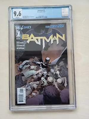 Buy Batman 1 The New 52 - CGC 9.6 , DC Key 1st Court Of Owls • 70£