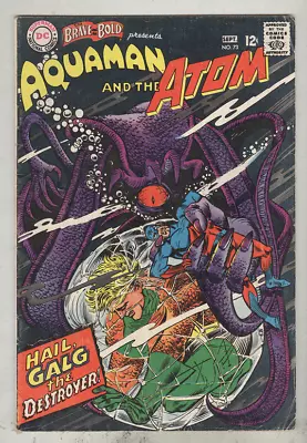 Buy Brave And The Bold #73 September 1967 VG Aquaman And Atom • 9.44£