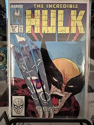 Buy Marvel Comics / Incredible Hulk 340 / First Hulk Vs Wolverine / Mcfarlane Cover • 177.47£