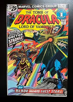 Buy Marvel Comics Tomb Of Dracula Lord Of Vampires Vol.1 No.44 May 1976. Rare Comic • 40£