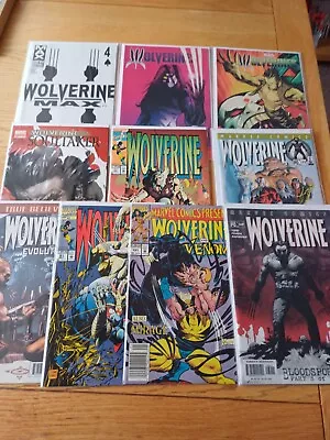 Buy 10  Marvel Comics Wolverine Joblot (bundle) Very Good Nr/mint Condition 8.0-9.0 • 12£