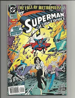 Buy Action Comics #700  Nm- Outstanding White Pages Dc Modern Age 1994 • 5.53£