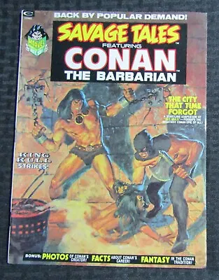 Buy 1973 SAVAGE TALES CONAN Magazine #2 FN 6.0 Barry Smith / Red Nails • 16.01£