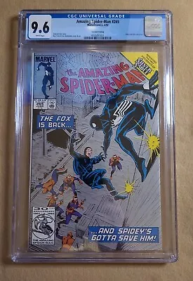Buy Amazing Spider-man #265 2nd Printing 1st App Silver Sable Cgc 9.6 • 60.82£