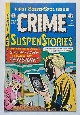 Buy Crime SuspenStories #1 EC Comic 1992 Reprint Johnny Craig Wally Wood Kurtzman • 4.70£