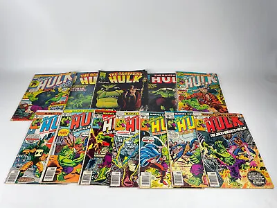 Buy Marvel Hulk Incredible Rampaging Comic Book Lot 161 201 205 214 Bronze Age Keys • 71.96£