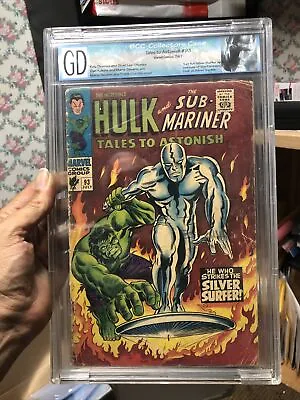 Buy Tales To Astonish #93 - Marvel Comics 1967 Silver Surfer Hulk • 138.35£