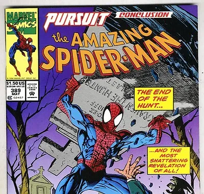 Buy The Amazing Spider-Man #389 News Stand Edition From May 1994 In VF Condition • 10.24£
