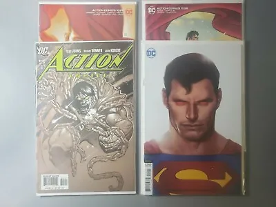 Buy Action Comics (4) Comic Lot Issues 845-1012-1028-1029 Variants DC Comics  • 13.58£