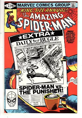 Buy Amazing Spider-man Annual #15 (1981) - Grade 9.2 - Punisher & Doctor Octopus! • 40.55£